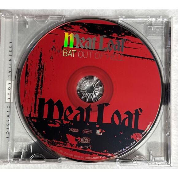 Meat Loaf – Bat Out of Hell (Remastered) CD 2001 Epic Legacy Essential Rock - Picture 5 of 6